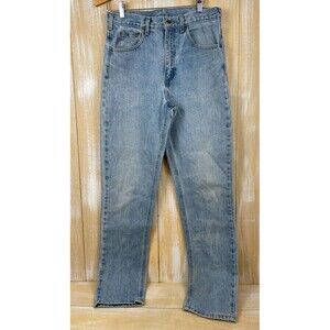 Carhartt Y2K Vintage Jean's Men's 32x34 Traditional Fit Light Wash Workwear READ